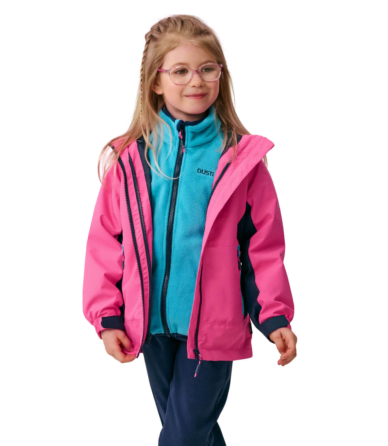 Trek 3-in-1-Jacke für Mädchen